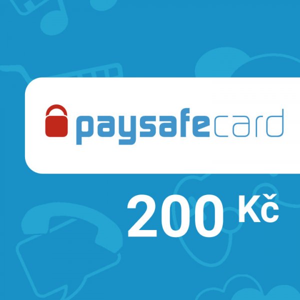 Paysafecard předplacená dárková karta - 200 Kč od 200 Kč - Heureka.cz