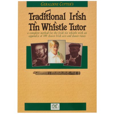 Traditional Irish Tin Whistle Tutor noty na irskou píštalu