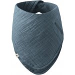 Bibs Bandana mušelínový slintáčik z BIO bavlny Petrol – Zboží Dáma