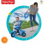 Fisher Price Smart Trike Elite 1463733 modrá – Zboží Mobilmania