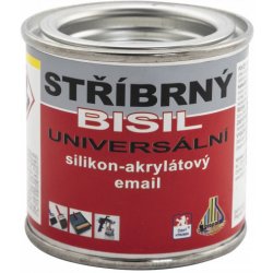 Biopol Paints Bisil speciální jednosložková silikon-akrylátová vrchní barva, stříbrná, 80 g