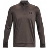 Pánská mikina Under Armour Men's Armour Fleece 1/4 Zip fresh clay/black