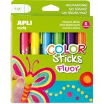 Apli Temperové barvy suché, 6 neonových barev – Zboží Dáma