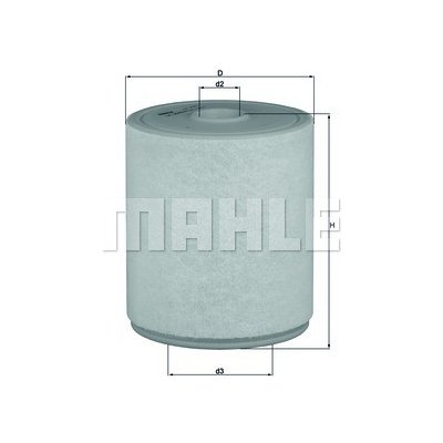 Vzduchový filtr MAHLE LX 2049/4 – Hledejceny.cz
