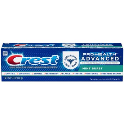 Crest Pro-Health Advanced ANTIBACTERIAL PROTECTION Mint Burst 141 g – Hledejceny.cz