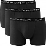 Blancheporte sada 3 boxerek Dim černá – Zboží Dáma