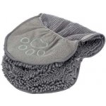 Trixie Ručník s kapsami na ruce z mikrovlákna šedý 80 x 35 cm – Sleviste.cz