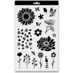 Aladine Šablona 20x30 cm Kytičky – Sleviste.cz