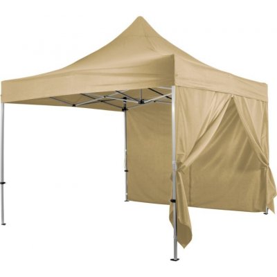 Instent INSTENT PRO Boční stěna pro párty stan, 3 x 3 m, champagne – Sleviste.cz