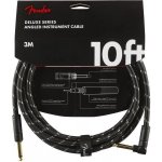 Fender Deluxe Series Instrument Cable S/A 3 m Black Tweed – Hledejceny.cz