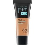 Maybelline Fit Me! Matte+Poreless matující make-up pro normální a mastnou pleť 350 30 ml – Hledejceny.cz