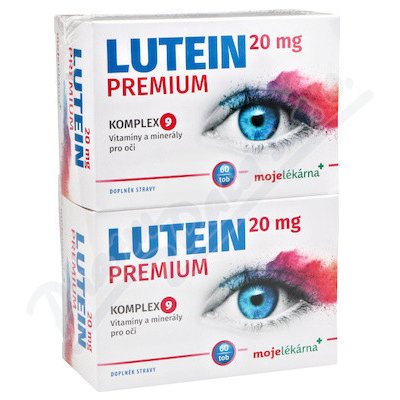 Moje lékárna Lutein Premium 20 mg 120 tobolek – Zboží Mobilmania