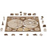 WOODEN CITY Dřevěné Antická mapa světa 2v1 150 dílků EKO – Zbozi.Blesk.cz