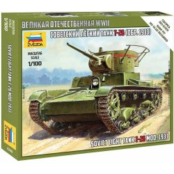 Zvezda T 26 mod.1933 Snap Kit 6246 1:100