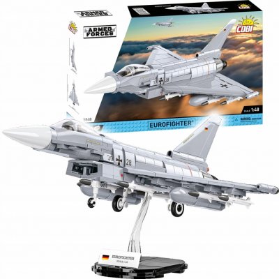 COBI 5848 Armed Forces Víceúčelový stíhací letoun Eurofighter TYPHOON – Zboží Mobilmania