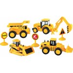 Wiky Vehicles Auto set stavební stroje 8 cm 8 ks – Zboží Dáma