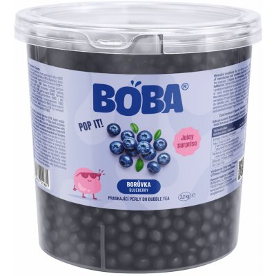 Bubble Tea kuličky Borůvka 3200 g – Zbozi.Blesk.cz