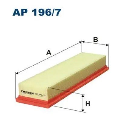 FILTRON Vzduchový filtr AP 196/7 – Hledejceny.cz