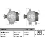Alternátor DENSO (DE DAN1012) – Hledejceny.cz
