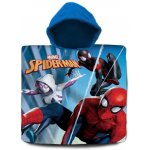 EUROSWAN Pončo Spiderman s kapucí bavlna 60 x 120 cm – Hledejceny.cz
