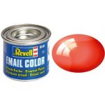 Revell barva 731 červená čirá Red barvený lak Email color 14 ml 32731 – Zboží Mobilmania