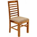 indickynabytek Rami s polstrovaným sedákem z indického masivu palisandr / sheesham – Zbozi.Blesk.cz