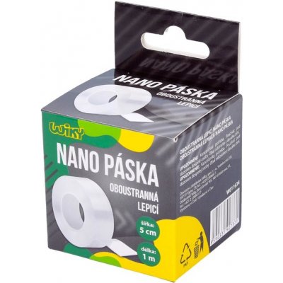 prázdné Oboustranná lepící nano páska 1m x 5cm – Sleviste.cz