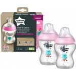 Tommee Tippee Kojenecká láhev C2N růžová 2ks 260ml – Zbozi.Blesk.cz