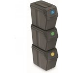 Prosperplast Sortibox 3 x 35 l šedý kámen – Zboží Dáma