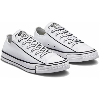 Converse boty Chuck Taylor All Star Outline Sketch OX A03528 white/black/white – Zboží Mobilmania