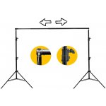 FILM-TECHNIKA Solidní nastavitelná konstrukce pro fotopozadí (3 x 2,9m) 288P – Sleviste.cz