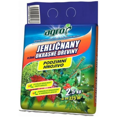 Agro Podzimní hnojivo pro jehličnany 2.5kg – Zboží Mobilmania