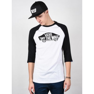 Vans Mn Otw Raglan White Black – Zboží Mobilmania