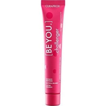 Curaprox BE YOU single Challenger bělicí zubní pasta 60 ml