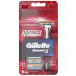 Gillette Sensor3 + 6 ks hlavic – Zboží Dáma