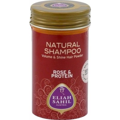 Eliah Sahil ájurvédský práškový šampon na Rose-Protein Bio 100 g