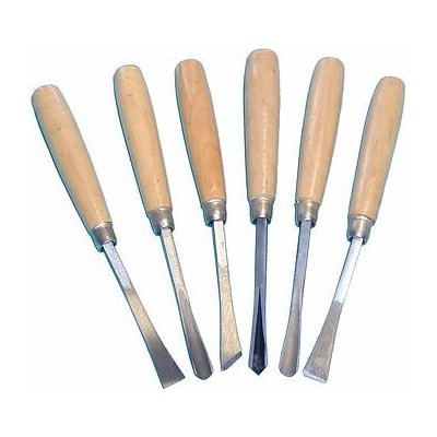 dláta řezbářská sada 6ks 25700 – Zboží Dáma