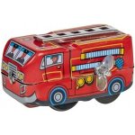 Goki Plechový hasičský vůz na klíček – Zboží Dáma
