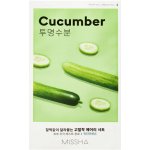 Missha Pleťová maska s výtažkem z okurky Airy Fit Sheet Mask Cucumber - 19 g 1 ks – Hledejceny.cz