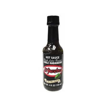 EL YUCATECO Salsa Habanera Negra 120 ml