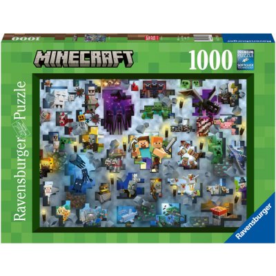 Ravensburger 171880 Challenge Minecraft 1000 dílků – Zbozi.Blesk.cz