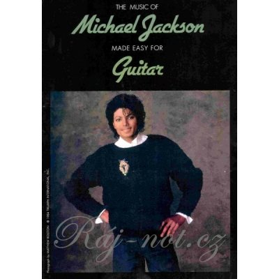 MICHAEL JACKSON Made Easy for Guitar zpěv/akordy – Hledejceny.cz