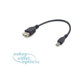 Gembird C0459318 USB OTG AF do micro BM, 0,15m