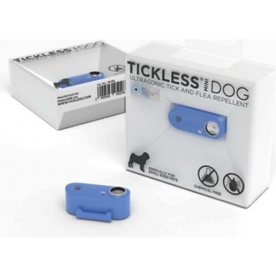 TICKLESS Mini dog nabíjecí ultrazvukový odpuzovač klíšťat a blech černá 1 ks – HobbyKompas.cz