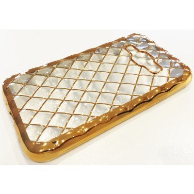 Pouzdro Grid Case 3D GRID Samsung J120 Galaxy J12016 zlaté