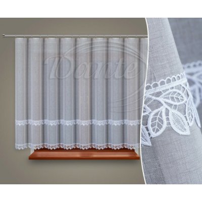 Záclona BENIA šedá - 160 x 300 cm – Sleviste.cz