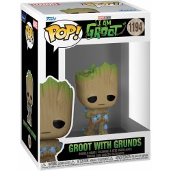 Funko Pop! I Am Groot Groot with Grunds