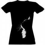 Tričko s potiskem kočka Černá – Hledejceny.cz