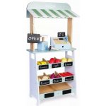 Derrson dřevěný XL Farmer Shop obchod s pokladnou váhou a doplňky W5295 – Hledejceny.cz