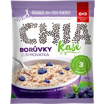 Semix Ovesná kaše chia s borůvkami 65 g